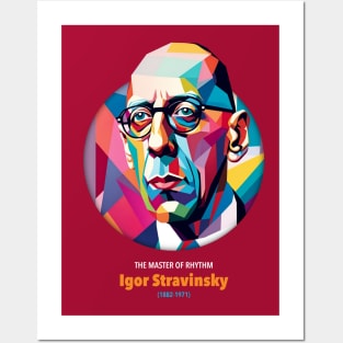 Igor Stravinsky wpap Posters and Art